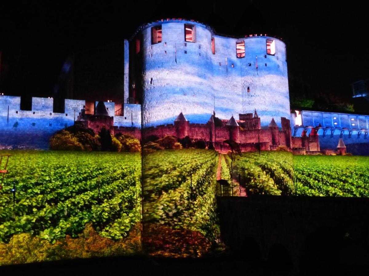 Maison Des Remparts Nichee Sous La Cite Carcassonne Bagian luar foto
